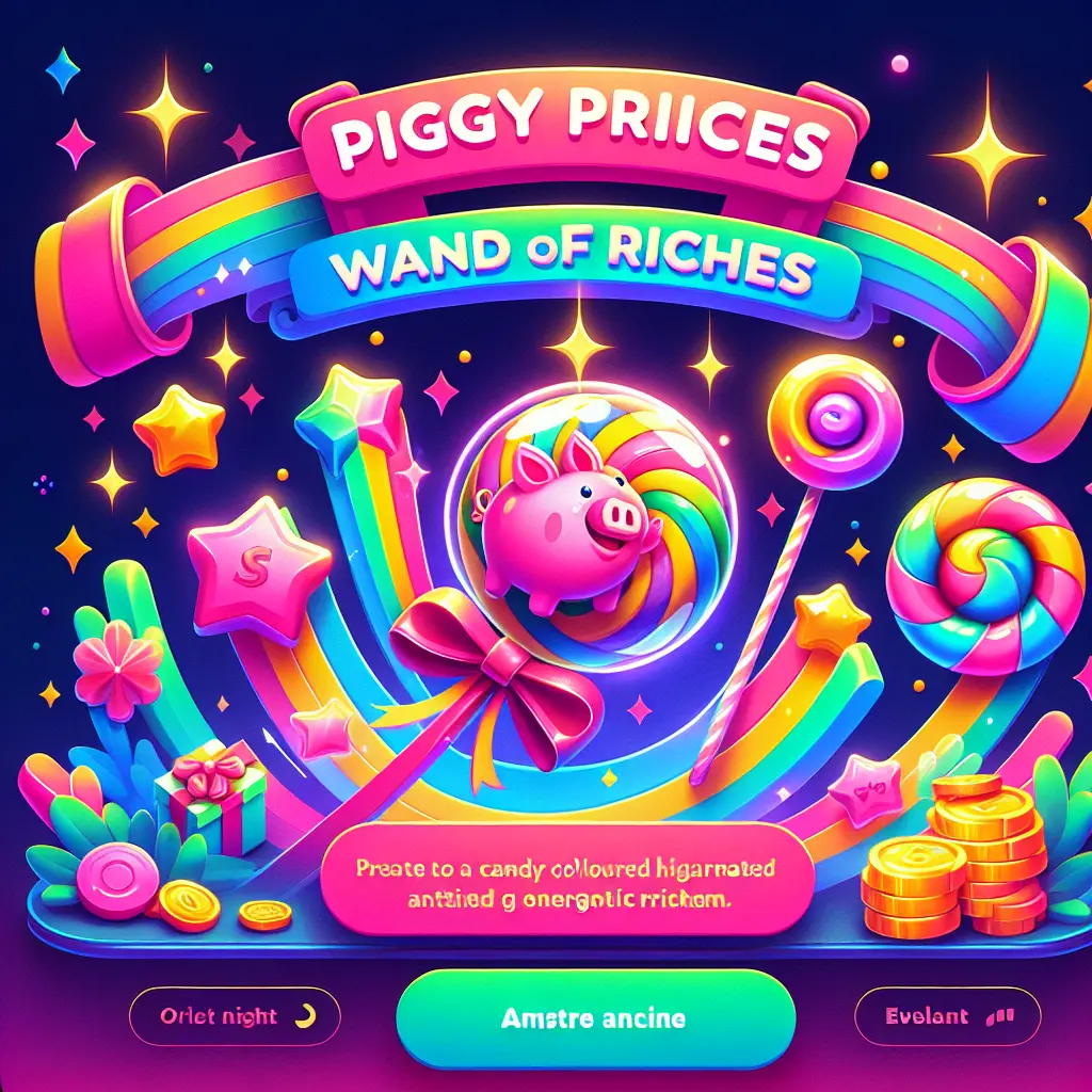 Piggy Prizes Wand of Riches slot game